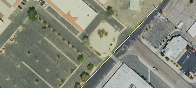 Vacant Retail Lot with Shared Parking