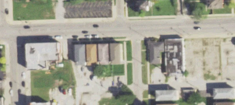 Brick Corner Multifamily Building