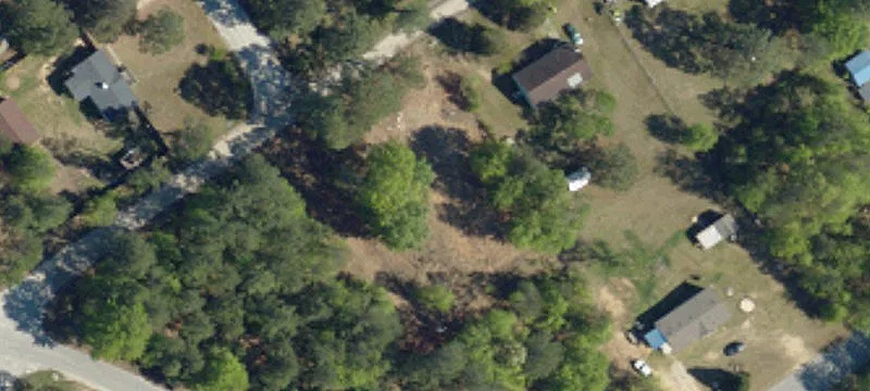 Partially Cleared Corner Lot