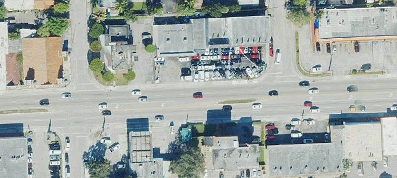 Retail Strip Center with Street Frontage