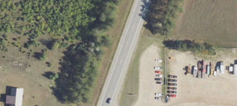 Fenced Outdoor Industrial Storage Land