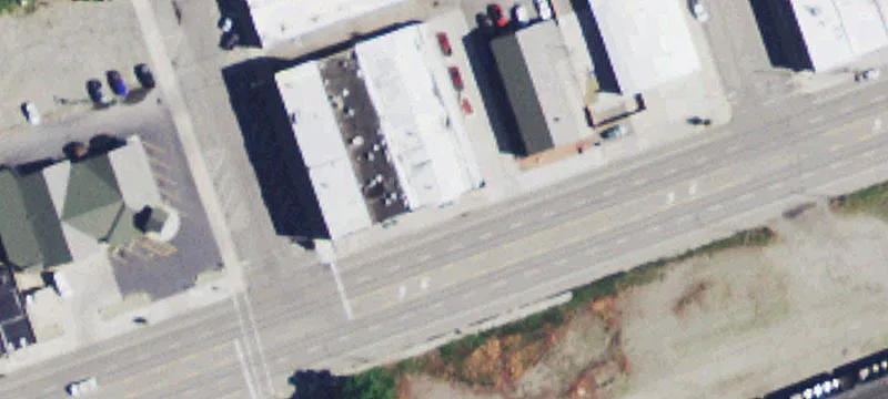 Flex Space Building with Garage Door