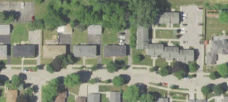 Brick Quadplex with Two-Bedroom Units