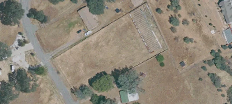 Level Fenced Land Parcel