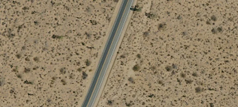 Flat Desert Land Parcel