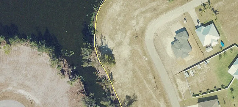 Waterfront Corner Home Site