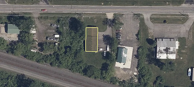 Fenced Buildable Commercial Land