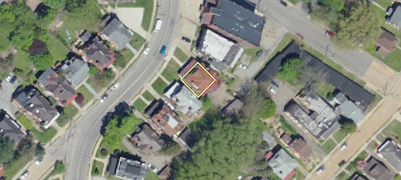 Solid Brick Three-Unit Building