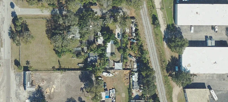Fenced Commercial Storage Lot