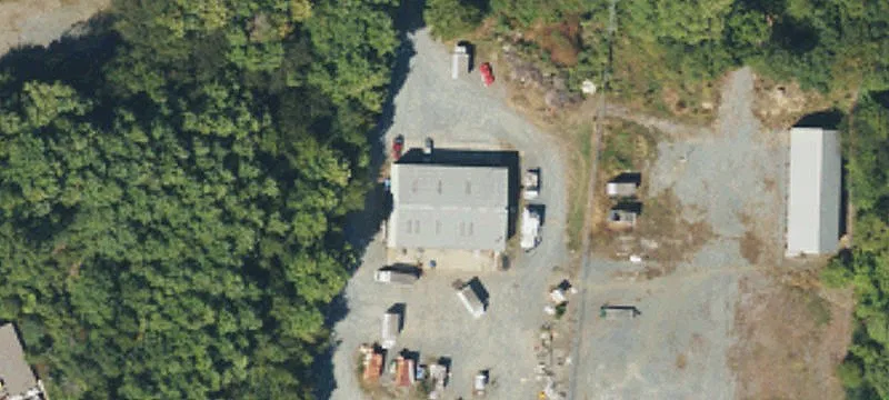 Graveled Fenced Outdoor Storage Lot