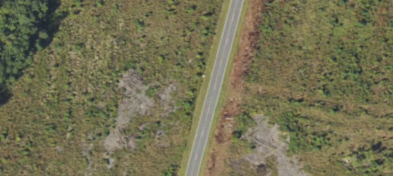 Road-Frontage Development Land Tract