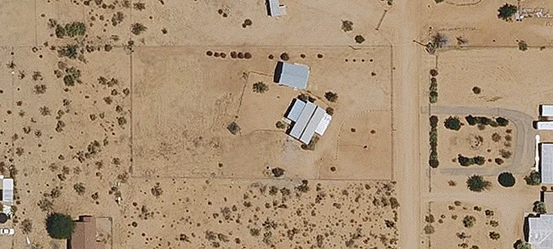 RV Park Lot with Conex Camper