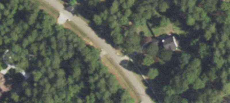 Wooded Residential Land with Two Entrances