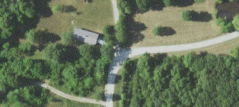 Wooded Residential Lot Corner Parcel
