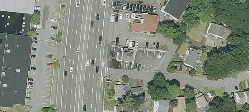 Corner-Lot Retail Building