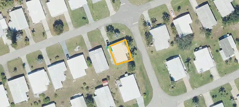 55+ Community Oversized Corner Lot