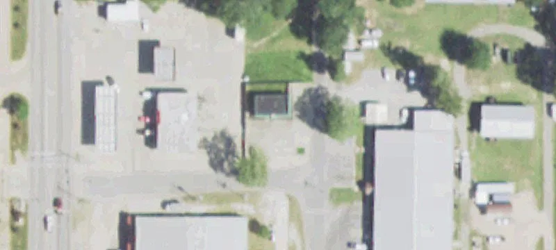 Corner Lot Car Wash Building