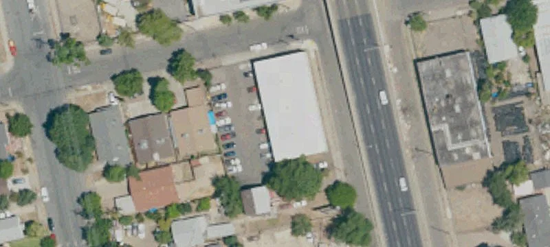 Industrial Warehouse with Fenced Yard