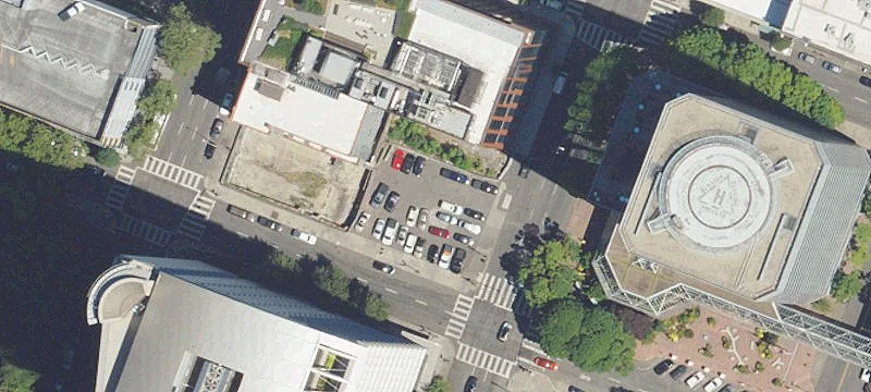 Downtown Parking Development Site