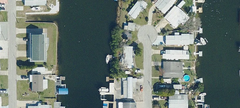 Waterfront Canal Land with 3 Lots