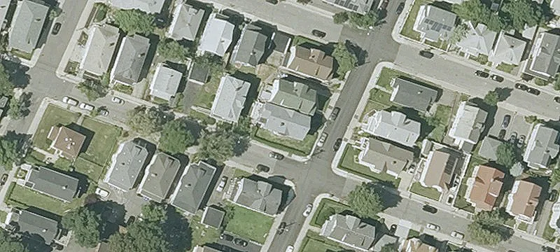 Two-Family Corner Lot Duplex