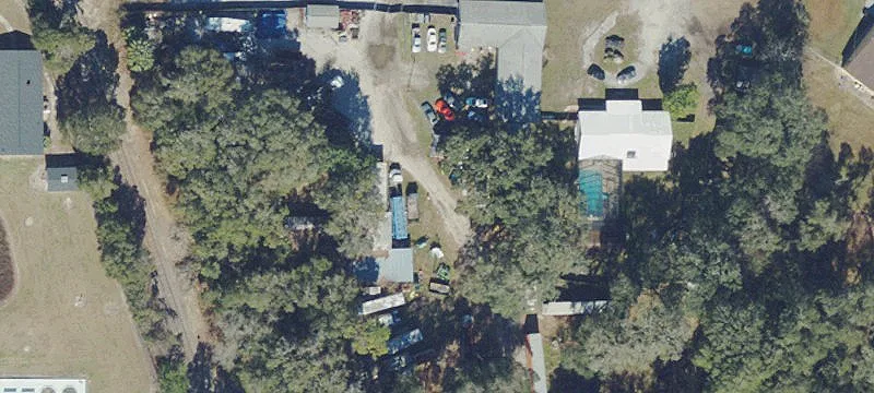 Retail Land with Fenced Building