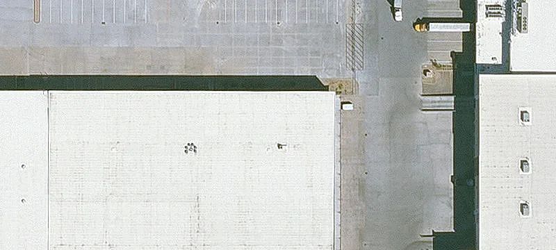 Paved Commercial Lot with Canopy