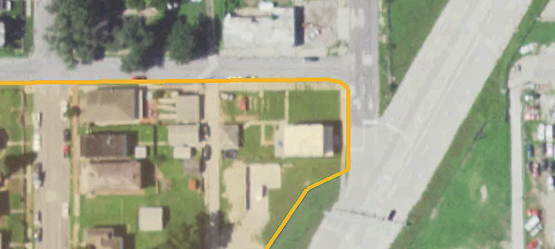 Residential Lot with Partial Foundation