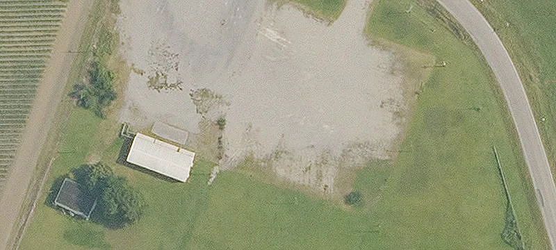 Truck Terminal with Corner Access