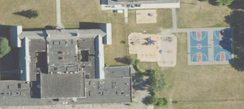 Fenced Industrial Storage Lot