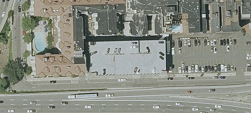 Covered Garage Parking Space