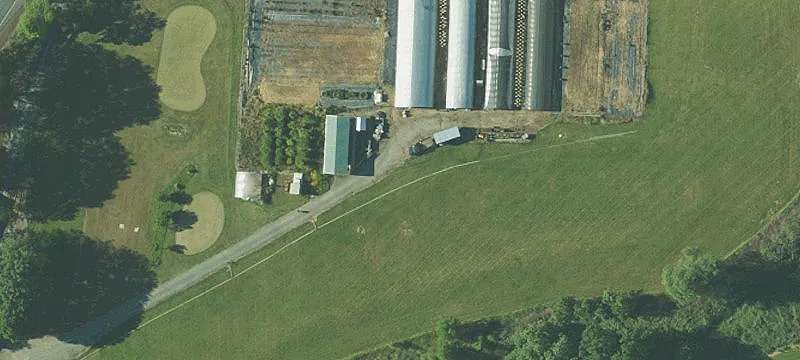 Produce Farm with Greenhouses