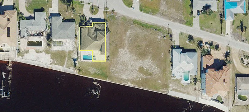 Riverfront Building Site with Seawall