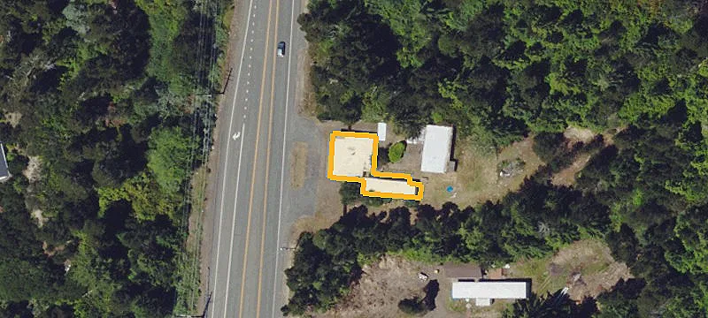 Highway-Frontage Residential-Zoned Lot