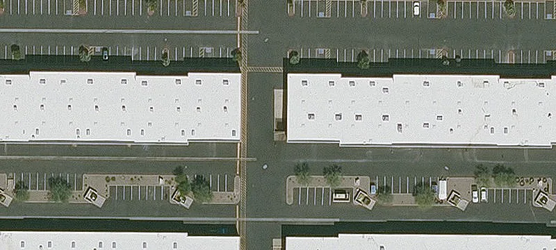 Distribution Center with Secured Courts
