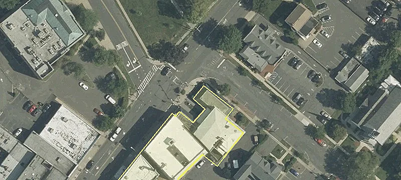 Historic Corner Library-Style Office Building