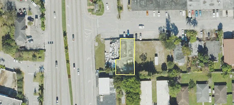 Retail Land with Existing Building