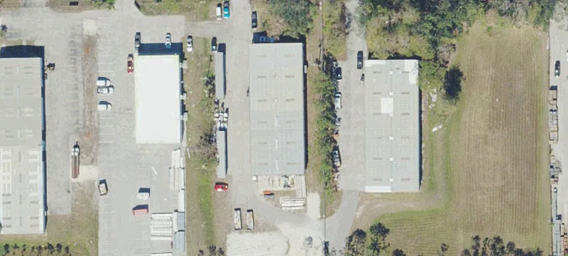 Industrial Warehouse with Outdoor Storage