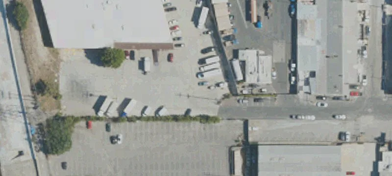 Industrial Yard with Dock High Loading