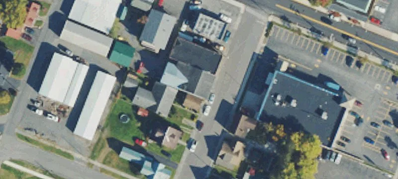 Mixed-Use Building with Separate Entrances