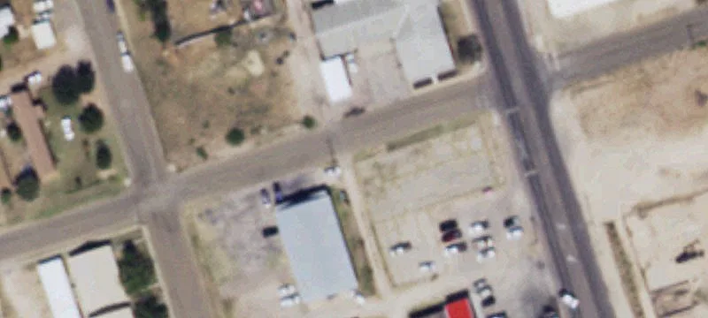 Office Building with Large Parking Lot