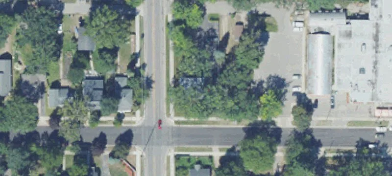 Live-Work Building with Parking Lot