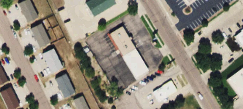 Former Bank Building with Parking