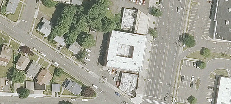 Mixed-Use Building with Retail Below