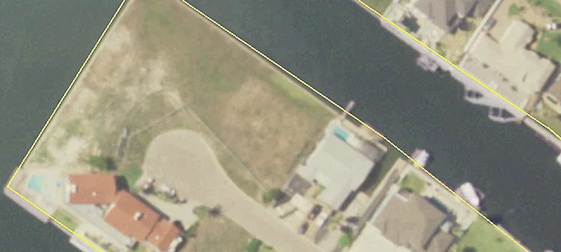 Canal-Front Waterfront Land Lot