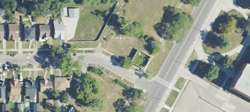 Corner Lot Flex Space Building