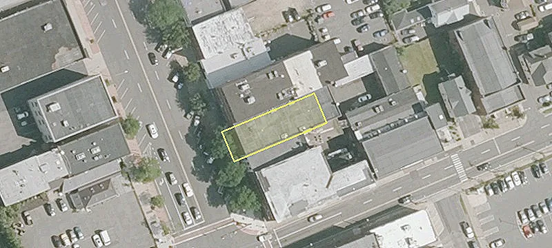 Downtown Mixed-Use Brick Building