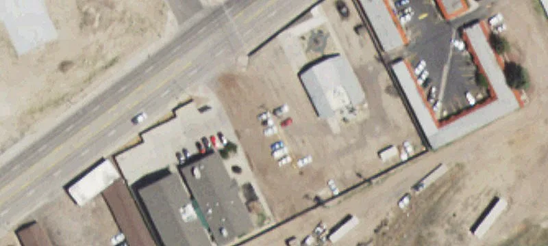 Quonset Warehouse with Oil Pit