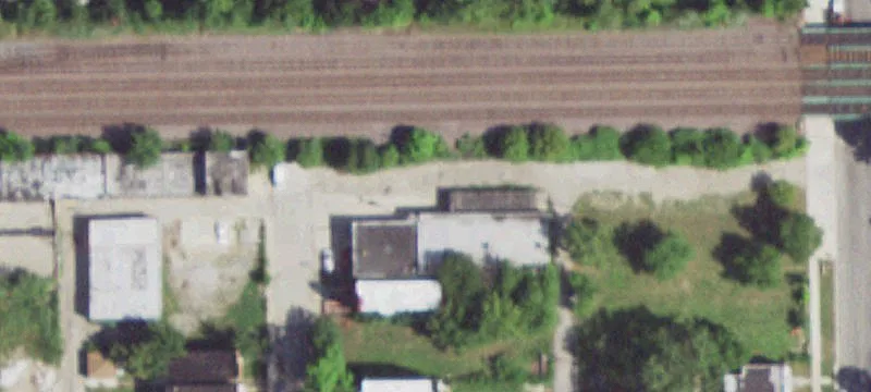 Warehouse with Drive-In Door