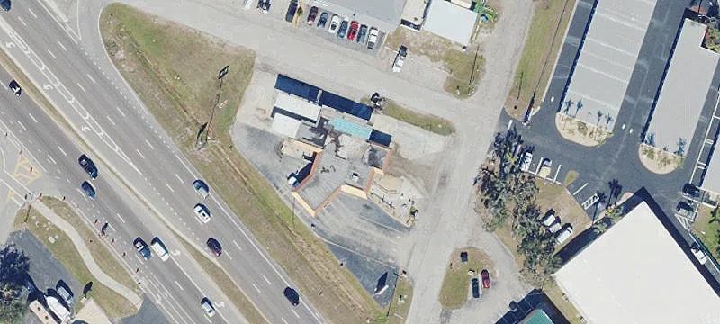 Freestanding Car Wash and Auto Building